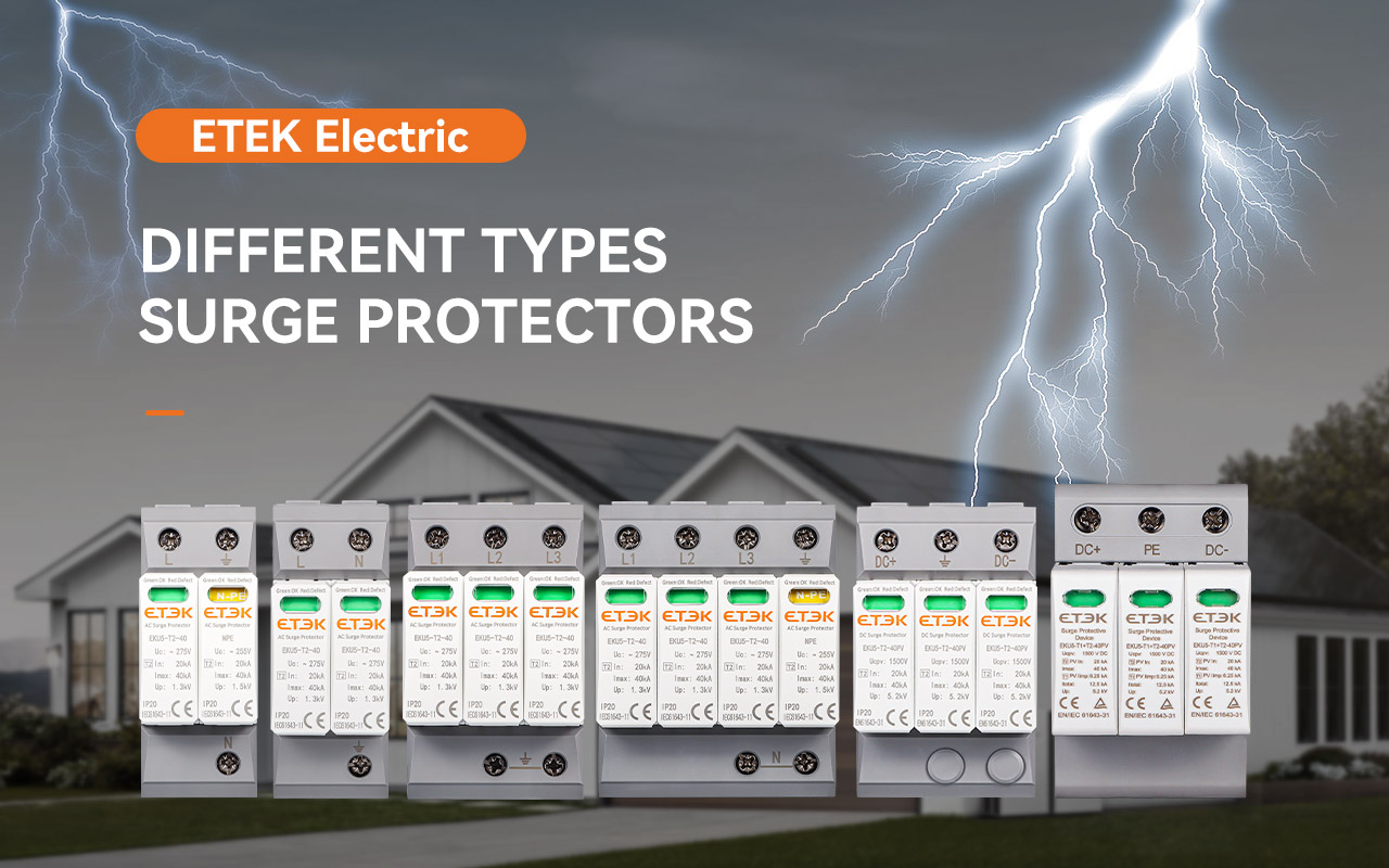 What are Surge protectors and the different types?